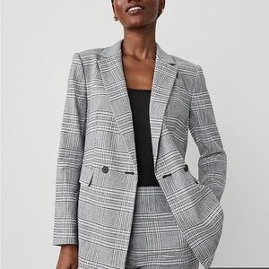 Ann Taylor The Crosby Blazer In Plaid